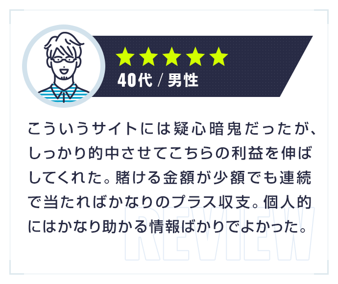 ★★★★★|40代・男性